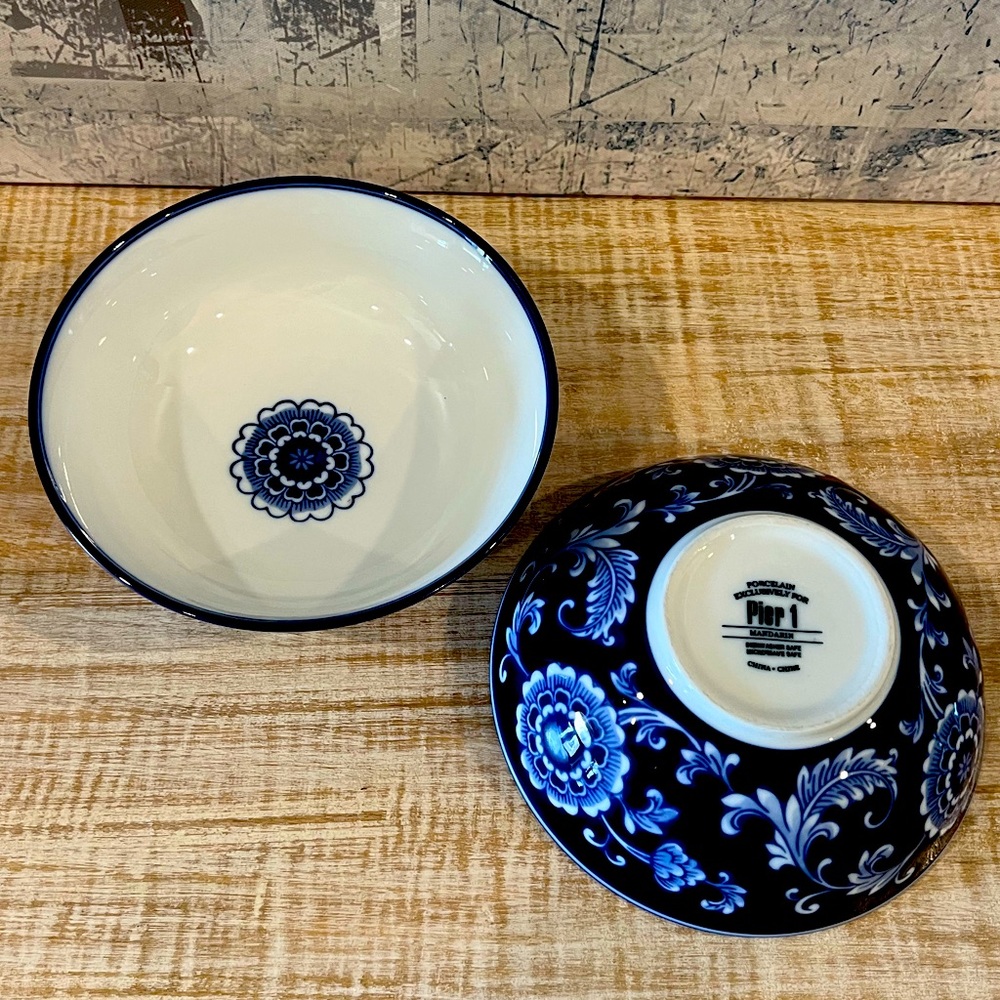 COPY - Pier 1 vintage Mandarin Soup Bowl 7”